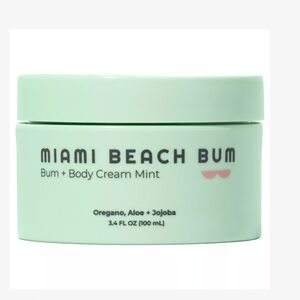 Miami Beach Bum Mint Body Cream Lot‎ of 2
